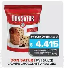 Carrefour Maxi Don satur - pan dulce c/ chips chocolate oferta