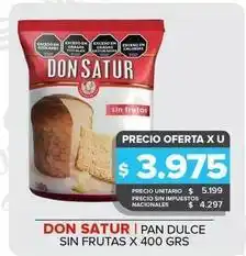 Carrefour Maxi Don satur - pan dulce sin futas oferta