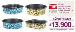La Anonima Moldes antiadherentes para air fryer oferta
