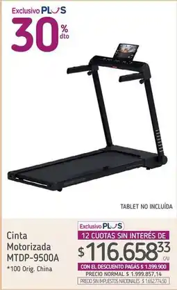 La Anonima Cinta motorizada mtdp-9500a oferta