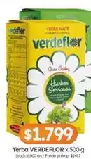 Cordiez Verdeflor - yerba mate oferta