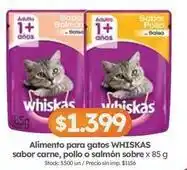 Cordiez Whiskas - alimento para gatos oferta