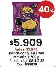 Papas cong. air fryer