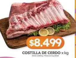 Cordiez Costilla de cerdo oferta