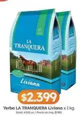 Cordiez La tranquera - yerba liviana oferta