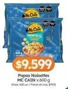 Cordiez Mc cain - papas noisettes oferta