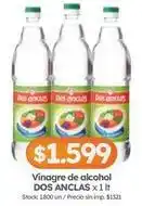 Cordiez Dos anclas - vinagre de alcohol oferta