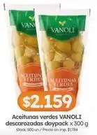 Cordiez Vanoli - aceitunas verdes descarozadas doypack oferta