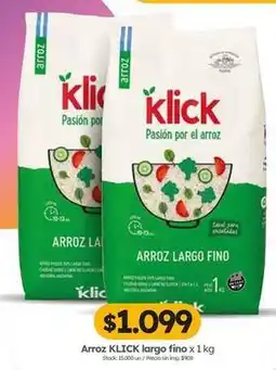 Cordiez Klick - arroz largo fino oferta