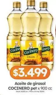 Cordiez Cocinero - aceite de girasol oferta
