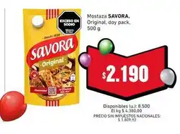 Cooperativa Obrera Savora - mostaza original oferta