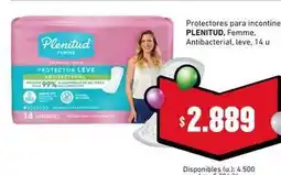 Cooperativa Obrera Plenitud - protectores para incontinencia oferta