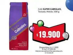 Cooperativa Obrera Cabrales - café tostado molido oferta
