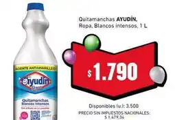 Cooperativa Obrera Quitamanchanchas ropa, blancos intensos oferta