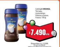 Cooperativa Obrera La virginia - café torrado, instantáneo, clásico o suave oferta