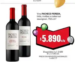 Cooperativa Obrera Malbec - vino tinto, malbec o cabernet sauvignon oferta