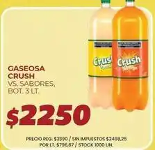 Supermercados Vea Crush - gaseosa crush oferta