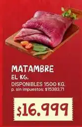 Supermercados Vea Matambre oferta