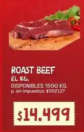 Supermercados Vea Roast beef oferta