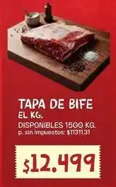 Supermercados Vea Tapa de bife oferta