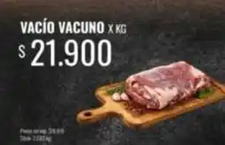 Supermercados Tadicor Vacío vacuno oferta
