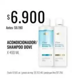 Supermercados Tadicor Dove - acondicionador/ shampoo oferta