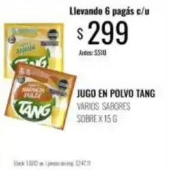 Supermercados Tadicor Tang - jugo en polvo oferta