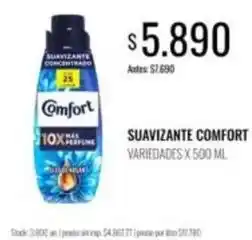 Supermercados Tadicor Comfort - suavizante concentrado oferta