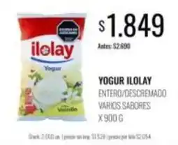 Supermercados Tadicor Ilolay - yogur oferta