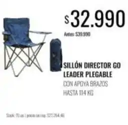 Supermercados Tadicor Sillón director go leader plegable oferta