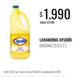 Supermercados Tadicor Lavandina oferta