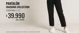 Supermercados Tadicor Pantalón joaquina collection gabardina t. 1/5 oferta