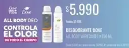 Supermercados Tadicor Dove - all body deo oferta