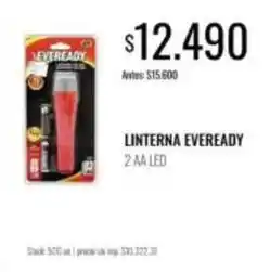 Supermercados Tadicor Eveready - linterna oferta