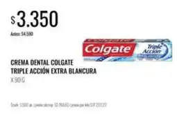 Supermercados Tadicor Colgate - crema dental triple acción extra blancura oferta