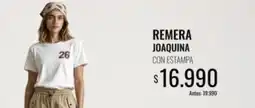 Supermercados Tadicor Remerra joaquina con estampa oferta