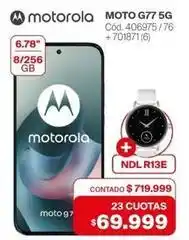 Naldo Lombardi Motorola - moto g77 5g cód. 406975/76 + 701871 (6) oferta