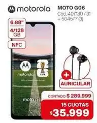 Naldo Lombardi Motorola - moto g06 cód. 407130/31 + 504577 (3) oferta