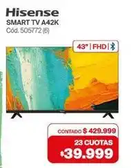 Naldo Lombardi Hisense - smart tv a42k cód. 505772 (6) oferta