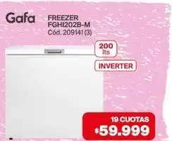 Naldo Lombardi Gafa - freezer fghi202b-m cód.209141 (3) oferta