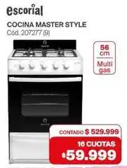 Naldo Lombardi Escorial - cocina master style cód. 207277 (9) oferta