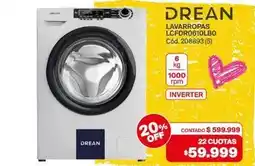 Naldo Lombardi Drean - lavarropas lc fdr0610lbo cód.208893 (5) oferta