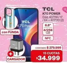 Naldo Lombardi Tcl - k70 power cód. 407116/17 /64 + 407061 (2) oferta