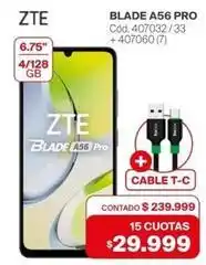 Naldo Lombardi Zte - blade a56 pro cód. 407032/33 + 407060 (7) oferta