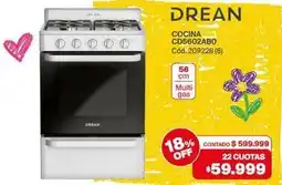 Naldo Lombardi Drean - cocina cd5602ab0 cód. 209228 (6) oferta
