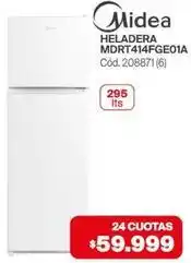 Naldo Lombardi Midea - heladera mdrt414fge01a cód. 208871 (6) oferta