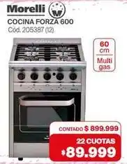 Naldo Lombardi Morelli - cocina forza 600 cód. 205387 (12) oferta