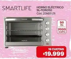 Naldo Lombardi Smartlife - horno eléctrico sl-tor050 cód.206651(3) oferta