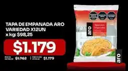 Makro Aro - tapa de empanada oferta
