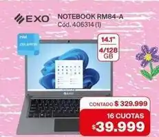 Naldo Lombardi Exo - notebook rm84-a cód. 406314 (1) oferta